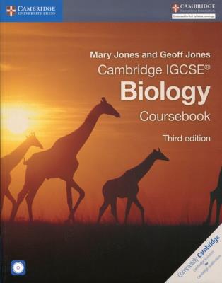 Cambridge IGCSE® Biology Coursebook with CD-RO. Autor: Jones Mary, Jones Geoff. SmakLiter.pl Okładka książki Cambridge IGCSE® Biology Coursebook with CD-RO