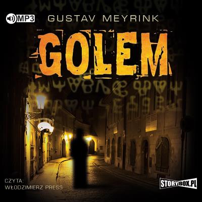 CD MP3 GOLEM WYD. 2. Autor: Gustav Meyrink. SmakLiter.pl Okładka książki CD MP3 GOLEM WYD. 2