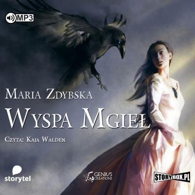 CD MP3 WYSPA MGIEŁ. Autor: Maria Zdybska. SmakLiter.pl Okładka książki CD MP3 WYSPA MGIEŁ