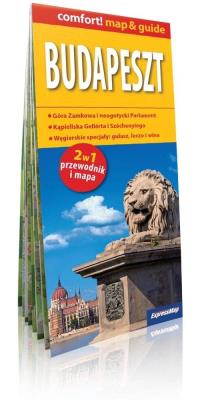 Comfort! map&guide Budapeszt 2w1 mapa w.2019. Autor:   Praca zbiorowa. SmakLiter.pl Okładka książki Comfort! map&guide Budapeszt 2w1 mapa w.2019