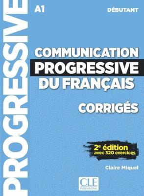 Okładka książki Communication progressive du français Niveau débutant Corrigés