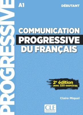 Okładka książki Communication progressive du français Niveau débutant Livre + CD