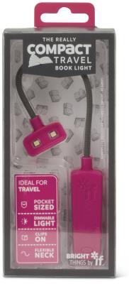 Opakowanie Compact Book Light Lampka do książki różowa