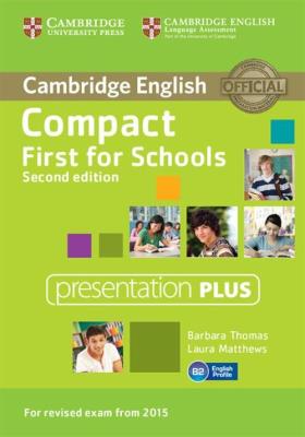 Compact First for Schools Presentation Plus DVD-ROM. Autor: Thomas Barbara, Matthews Laura. SmakLiter.pl Okładka książki Compact First for Schools Presentation Plus DVD-ROM