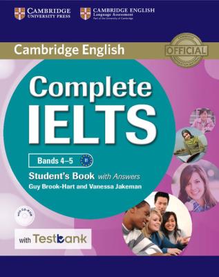 Complete IELTS Bands 4-5 Student's Book with Answers with CD-ROM with Testbank. Autor: Brook-Hart Guy, jakeman Vanessa. SmakLiter.pl Okładka książki Complete IELTS Bands 4-5 Student's Book with Answers with CD-ROM with Testbank