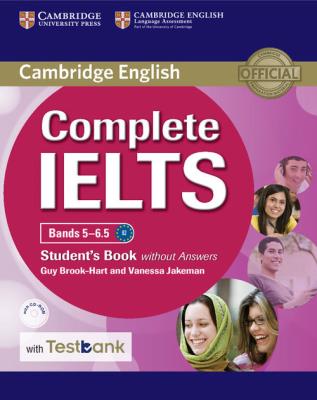 Complete IELTS Bands 5-6.5 Student's Book without Answers with CD-ROM with Testbank. Autor: Brook-Hart Guy, jakeman Vanessa. SmakLiter.pl Okładka książki Complete IELTS Bands 5-6.5 Student's Book without Answers with CD-ROM with Testbank