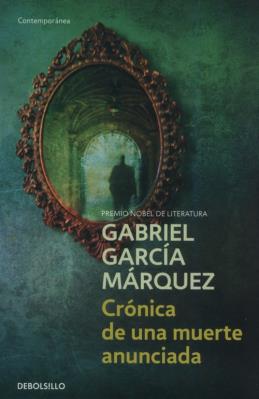 Cronica de una muerte anunciada. Autor: Gabriel Garcia Marquez. SmakLiter.pl Okładka książki Cronica de una muerte anunciada