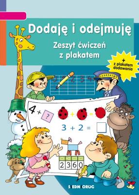 Okładka książki Dodaję i odejmuję z plakatem