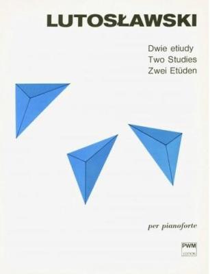 Dwie etiudy na fortepian PWM. Autor: Lutosławski Witold. SmakLiter.pl Okładka książki Dwie etiudy na fortepian PWM