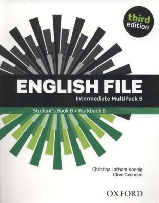 English File 3E Intermediate Multipack B OXFORD. Autor: Latham-Koenig Christina, Oxenden Clive. SmakLiter.pl Okładka książki English File 3E Intermediate Multipack B OXFORD
