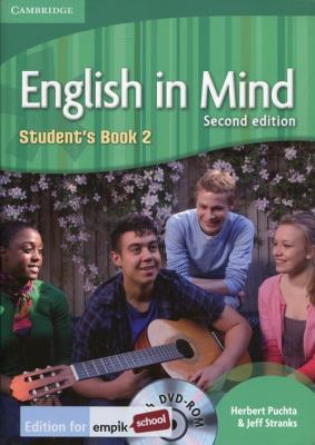 English in Mind 2 Student's Book + DVD-ROM. Autor: Puchta Herbert, Stranks Jeff. SmakLiter.pl Okładka książki English in Mind 2 Student's Book + DVD-ROM
