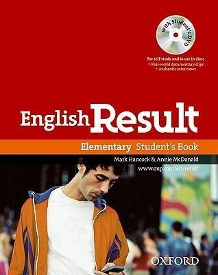 English Result Elementary SB PK (DVD). Autor: Annie McDonald. SmakLiter.pl Okładka książki English Result Elementary SB PK (DVD)