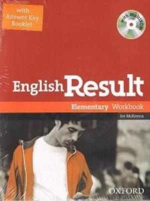 English Result Elementary WB + key Pack. Autor: Joe McKenna. SmakLiter.pl Okładka książki English Result Elementary WB + key Pack