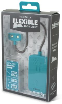 Opakowanie Flexible Book Light Lampka do książki turkusowa