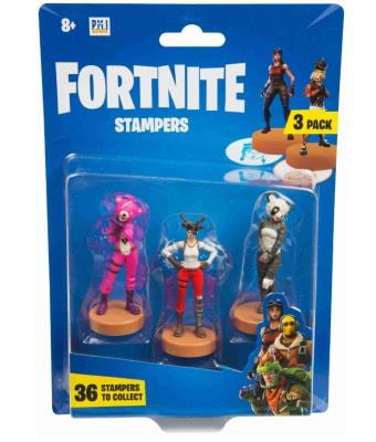 Opakowanie Fortnite figurka pieczątka 3pak