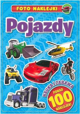 Okładka książki FOTO NAKLEJKI POJAZDY