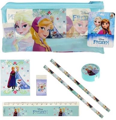 Frozen Zestaw piśmienniczy w piórniku PVC. Wydawca: ToiToys. SmakLiter.pl Opakowanie Frozen Zestaw piśmienniczy w piórniku PVC