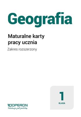 Geografia LO 1 Maturalne karty pracy ZR w.2019. Autor: Maląg Agnieszka. SmakLiter.pl Okładka książki Geografia LO 1 Maturalne karty pracy ZR w.2019