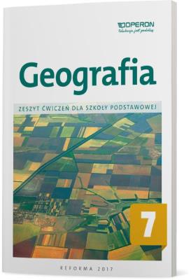 Okładka książki Geografia SP 7 Zeszyt ćwiczeń