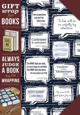 Opakowanie Gift wrap Papier do książki Who said that?