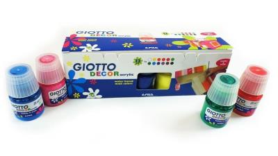 Giotto decor acrylic 12x25ml. Wydawca: GIOTTO. SmakLiter.pl Opakowanie Giotto decor acrylic 12x25ml