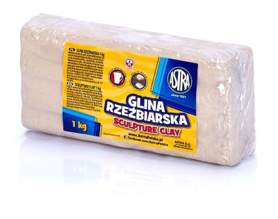 Opakowanie GLINA RZEŹBIARSKA ASTRA 1 KG