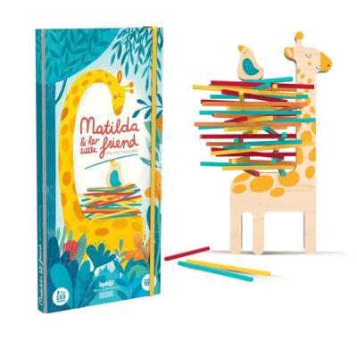 Opakowanie GRA ZRĘCZNOŚCIOWA RÓWNOWAŻNIA ŻYRAFA MATYLDA LONDJI