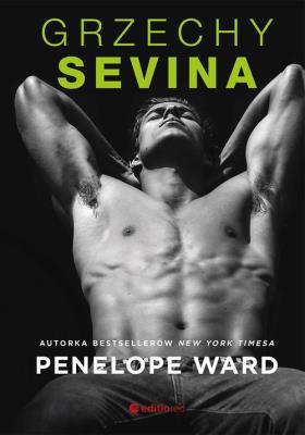 Grzechy Sevina. Autor: Penelope Ward. SmakLiter.pl Okładka książki Grzechy Sevina