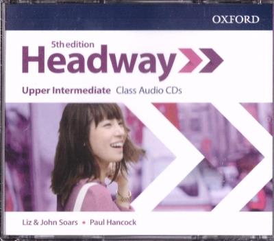 Headway 5E Upper-Intermediate CD OXFORD. Autor: Liz and John Soars, Paul Hancock. SmakLiter.pl Okładka książki Headway 5E Upper-Intermediate CD OXFORD