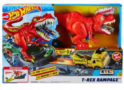 Opakowanie Hot Wheels City Atak T-Rexa
