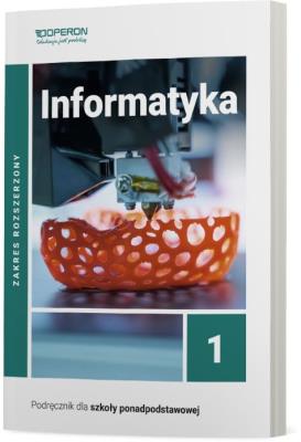 Informatyka LO 1 Podr. ZR w.2019. Autor: Wojciech Hermanowski, Sławomir Sidor. SmakLiter.pl Okładka książki Informatyka LO 1 Podr. ZR w.2019