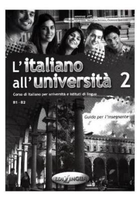 Opakowanie Italiano all'Universita 2 przewodnik metodyczny