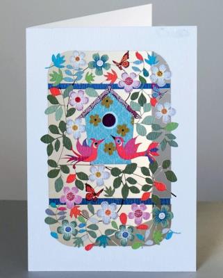 Opakowanie Karnet PM206 wycinany + koperta Karmnik