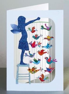 Opakowanie Karnet PM275 wycinany + koperta Wróżka