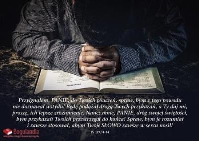 Opakowanie Kartka - Przylgnąłem, PANIE do Twoich...