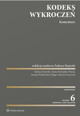 Okładka książki Kodeks wykroczeń. Komentarz