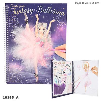 Opakowanie KOLOROWANKA BALET FANTASY MODEL 10195