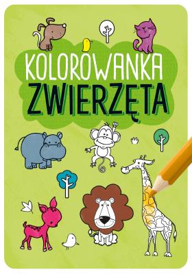KOLOROWANKA ZWIERZĘTA KAPITAN NAUKA. Autor: Opracowanie zbiorowe. SmakLiter.pl Okładka książki KOLOROWANKA ZWIERZĘTA KAPITAN NAUKA