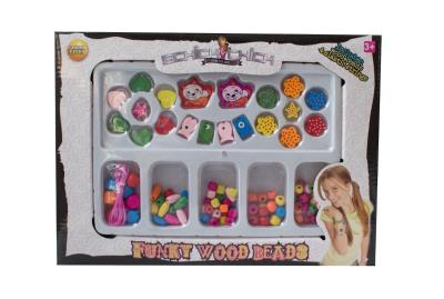 Opakowanie Koraliki drewniane