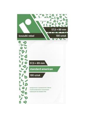 Opakowanie Koszulki Standard American 57,5x89 (100szt) REBEL