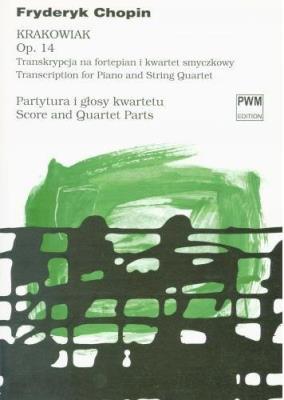 Krakowiak. Grand Rondeu de concert op. 14 PWM. Autor: Chopin Fryderyk. SmakLiter.pl Okładka książki Krakowiak. Grand Rondeu de concert op. 14 PWM
