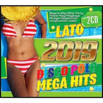 Lato 2019 Disco Polo. Mega Hits (2CD). Autor: praca zbiorowa. SmakLiter.pl Okładka książki Lato 2019 Disco Polo. Mega Hits (2CD)