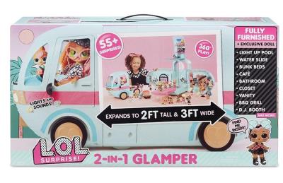 Opakowanie LOL Surprise 2w1 Glamper