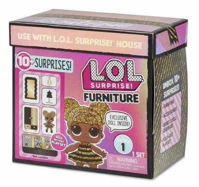 Opakowanie LOL Surprise Mebelki - Closet & Queen Bee