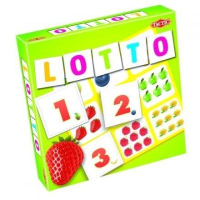 Opakowanie Lotto - numery i owoce