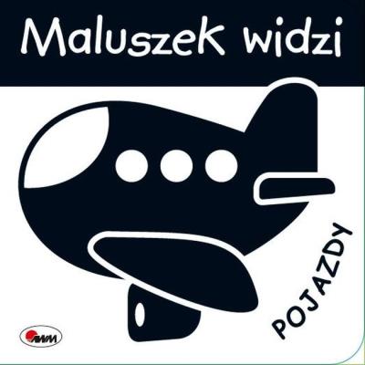 Okładka książki MALUSZEK WIDZI POJAZDY