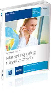 Marketing usług turystycznych REA - WSiP. Autor: Renata Tylińska. SmakLiter.pl Okładka książki Marketing usług turystycznych REA - WSiP