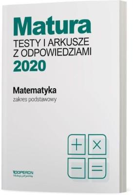 Matura 2020 Matematyka Testy i arkusze ZP. Autor: Orlińska Marzena, Sylwia Tarała. SmakLiter.pl Okładka książki Matura 2020 Matematyka Testy i arkusze ZP
