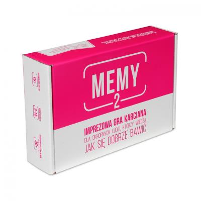 Opakowanie Memy 2: Imprezowa gra karciana dla okropnych ludzi