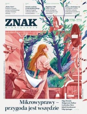 Okładka książki Miesięcznik Znak 770-771 7-8/2019 Mikrowyprawy..